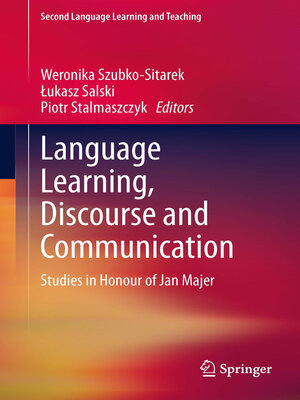 cover image of Language Learning, Discourse and Communication